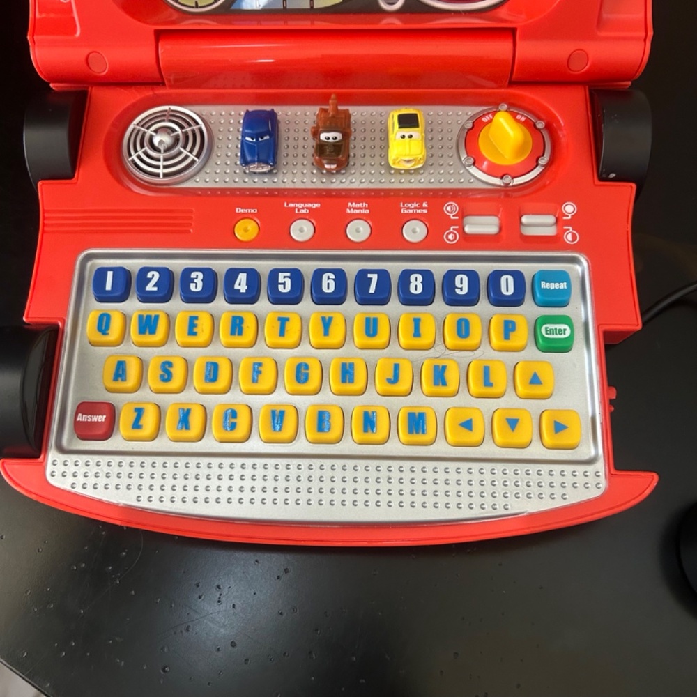 VTech Disney Pixar Cars Lighting McQueen Learning Laptop. - Picture 4 of 15